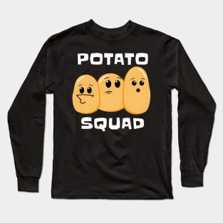 Potato Squad Gang Tater Tayto Long Sleeve T-Shirt